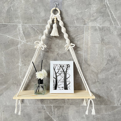Decorative macrame shelf for indoor use image 4