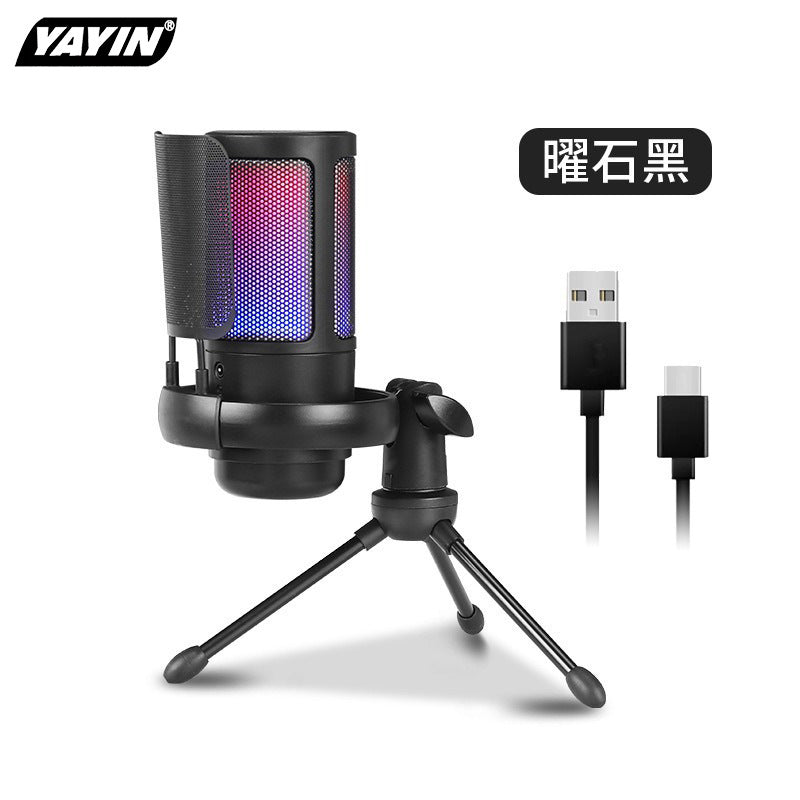 User-friendly USB microphone with accessories