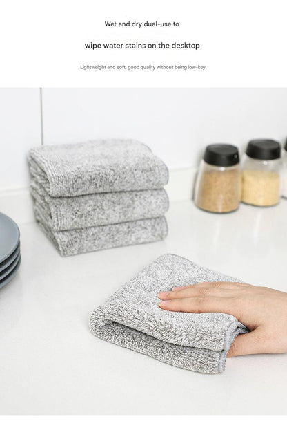 Bamboo charcoal cleaning cloth image 7