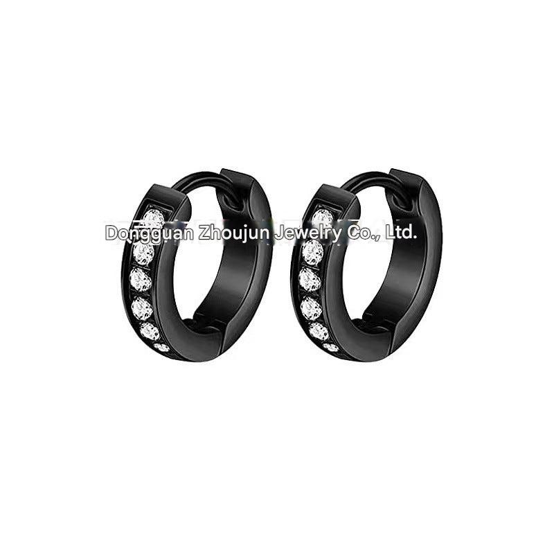 Stylish stainless steel earrings with come in multiple colors