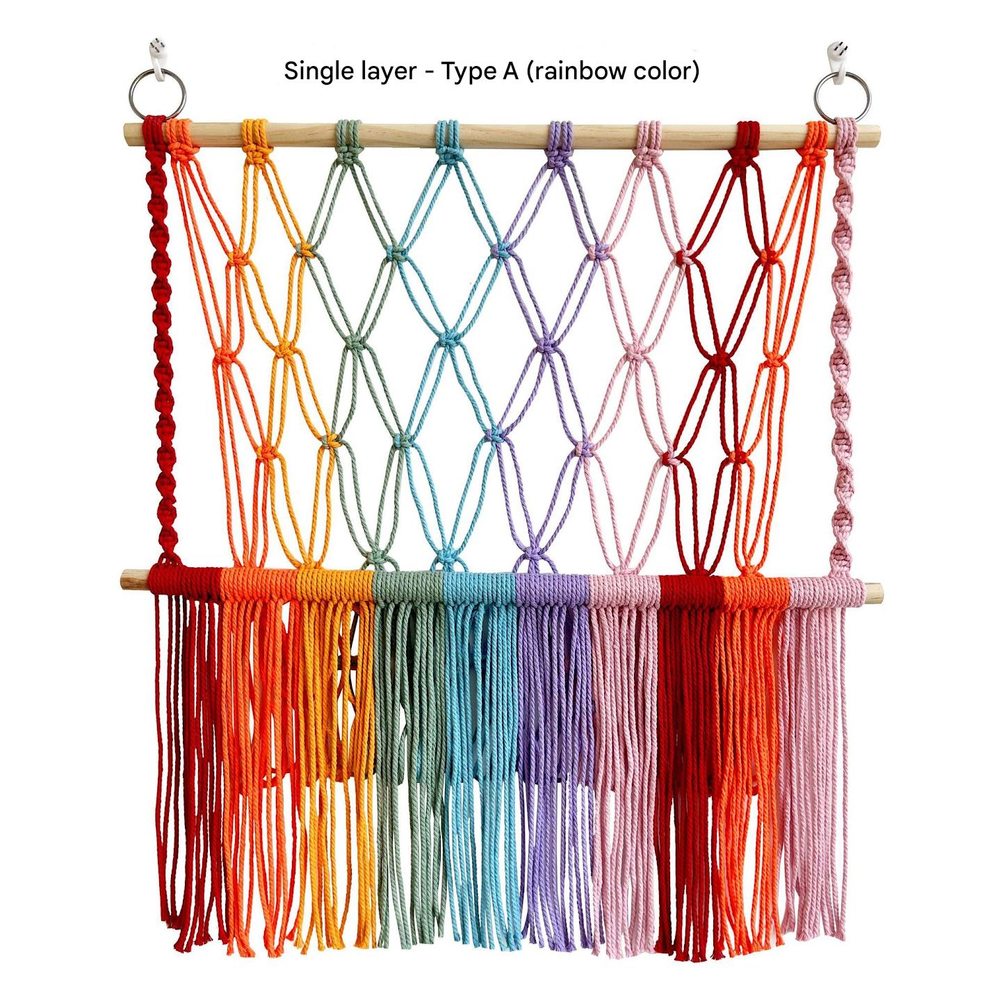 Colorful fabric storage pockets for toys - image 4