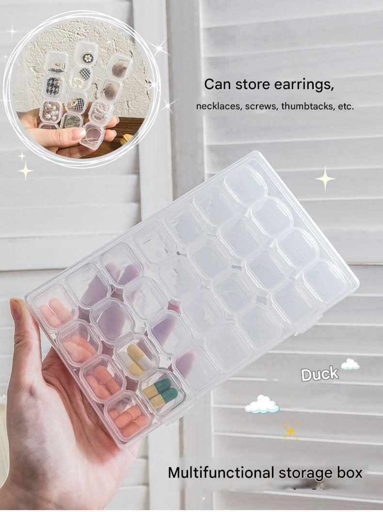 plastic jewelry storage solution