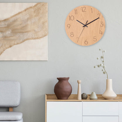 Elegant wall clock in a minimal design