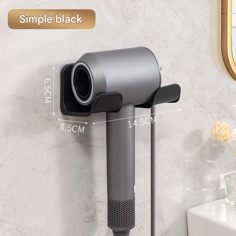 No drilling hair dryer rack