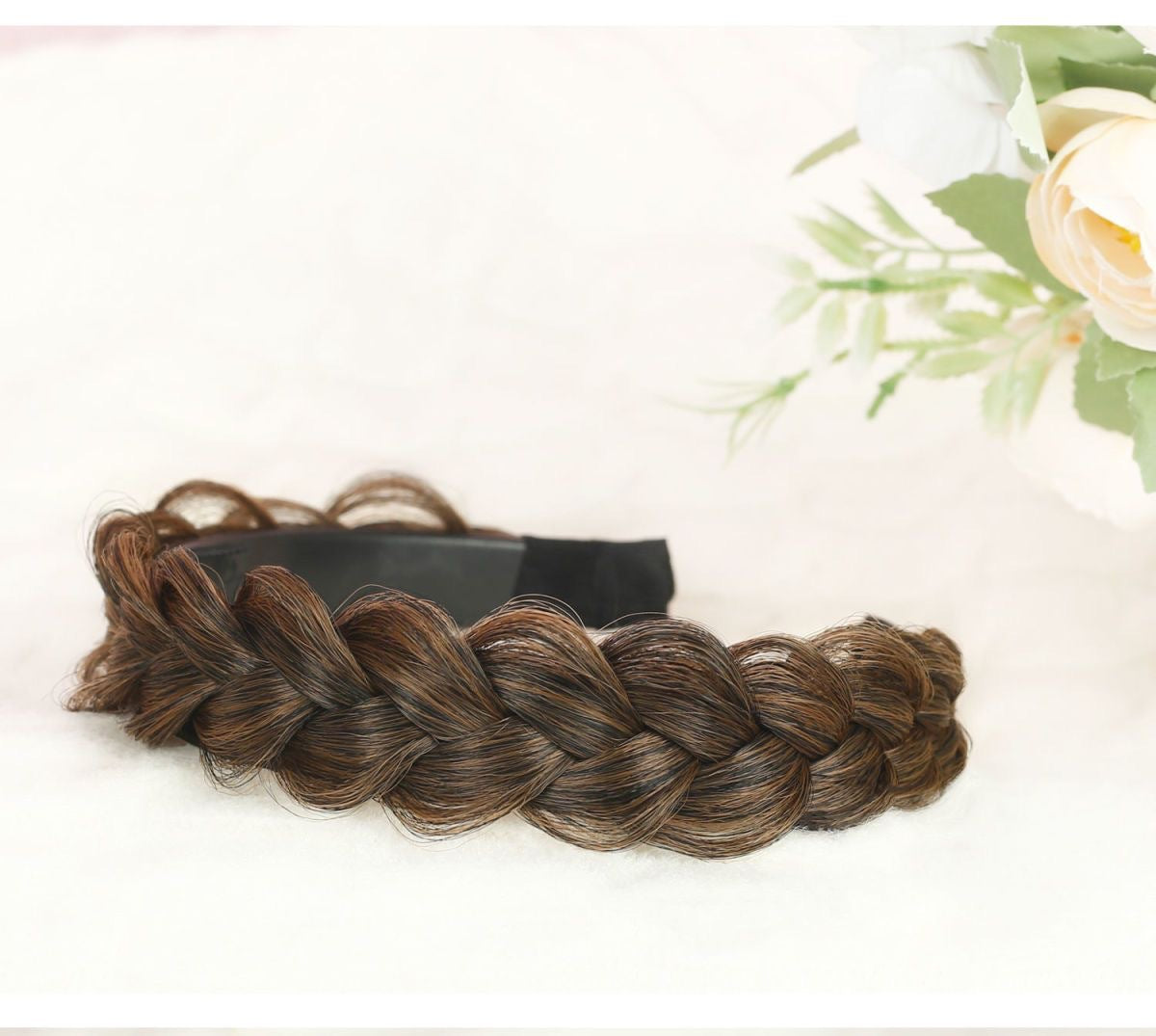 Handmade braided hairband for women