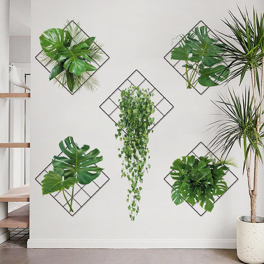 green plant hanging basket for home decor