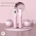 Pink [Long Rope + Weighted Ball] Storage Bag Packaging