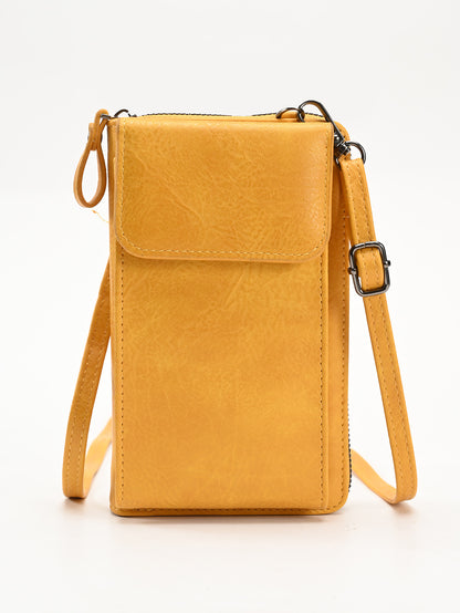 Women's crossbody wallet white