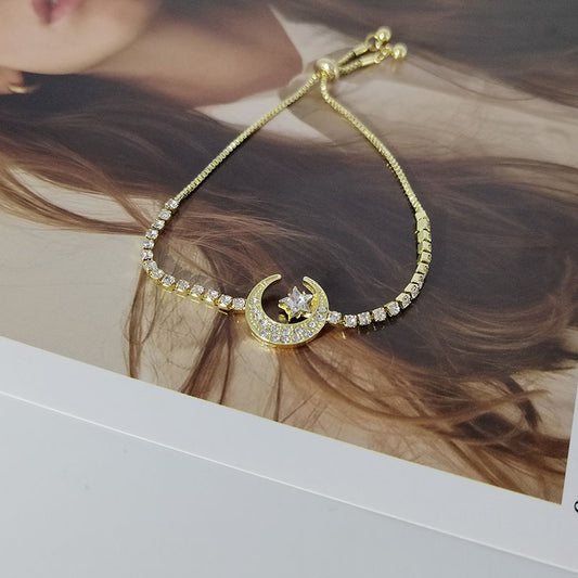 Flat Lay of Zirconia Bracelet Image 8
