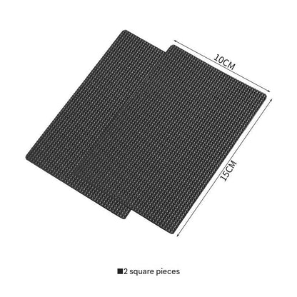 Noise reducing leg pads