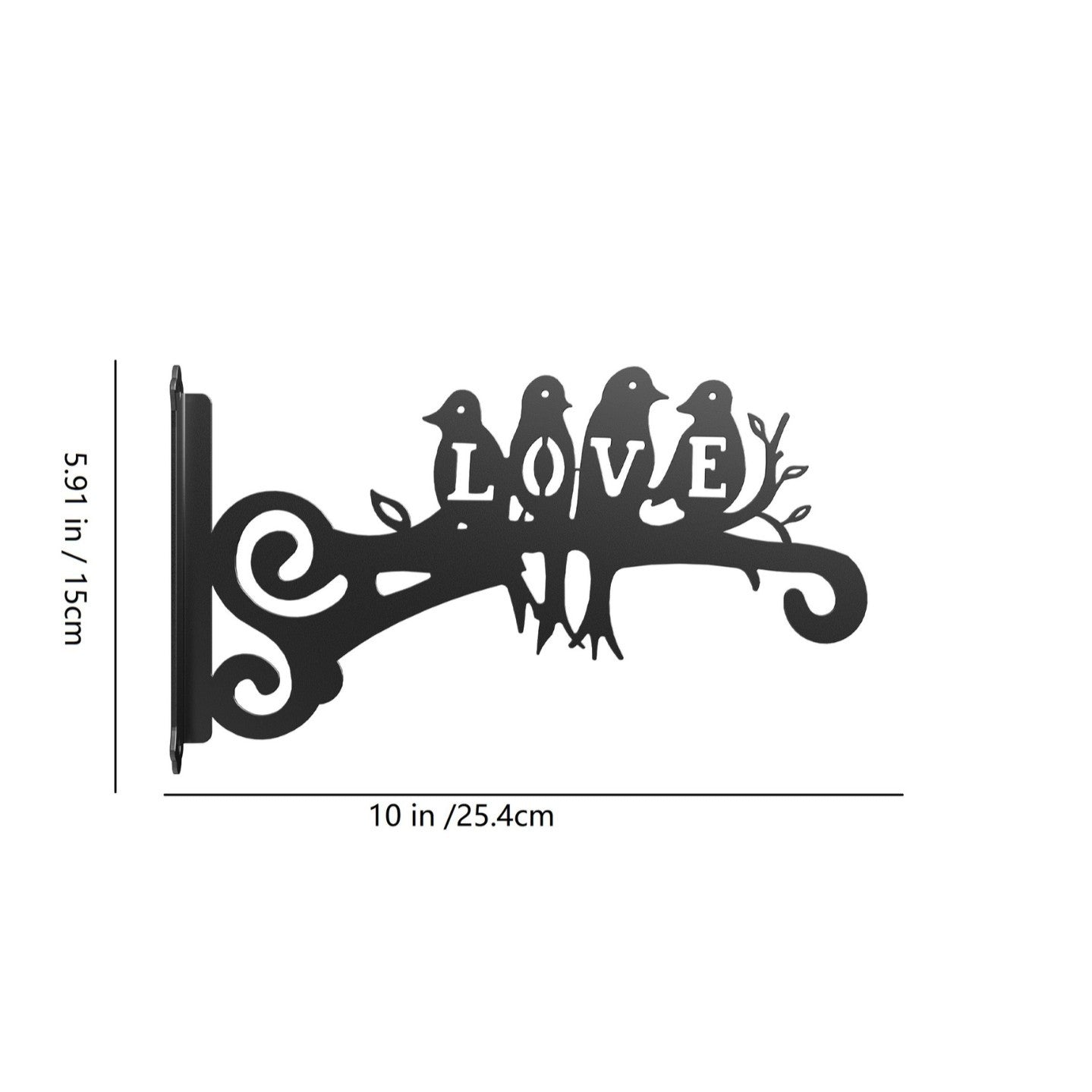 Stylish home decor wall flower display