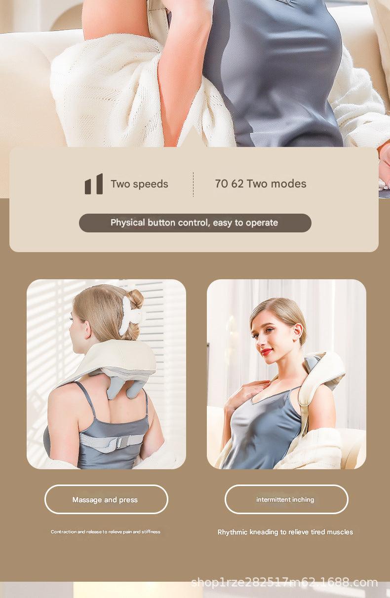 Heated massager for relaxation