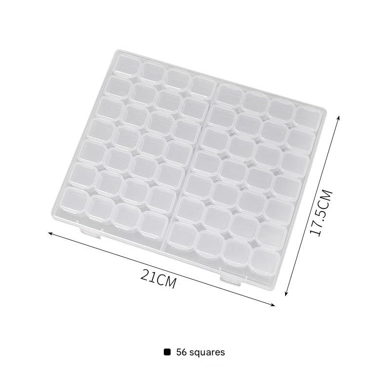 clear storage box for nail art supplies