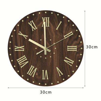 Luminous acrylic wall clock