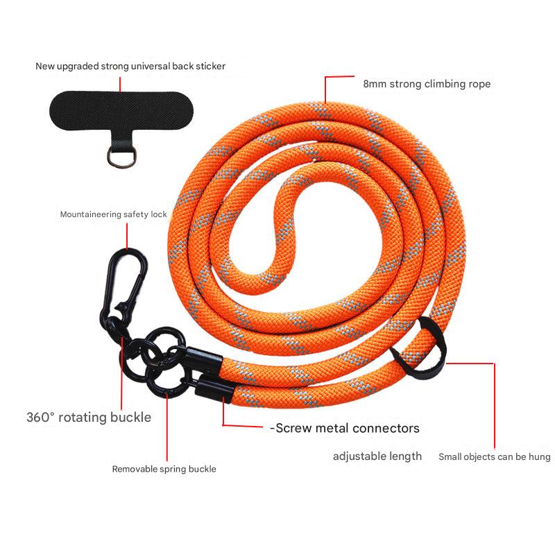 Colorful lanyard for phone accessories