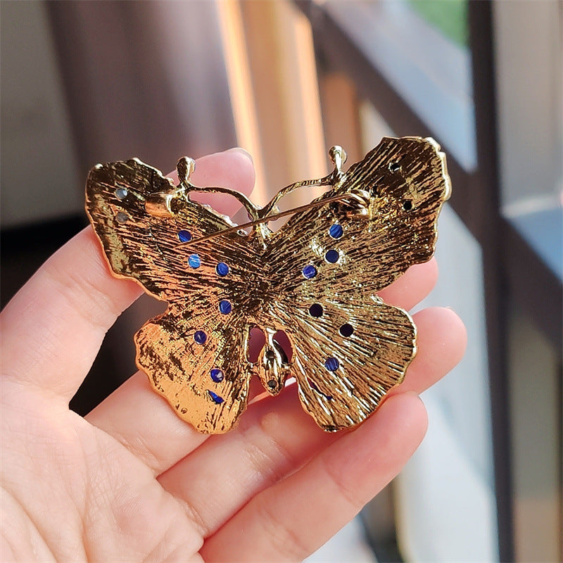 Elegant butterfly brooch for women