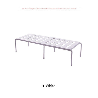 Space-Saving Plastic Shoe Rack Image 1