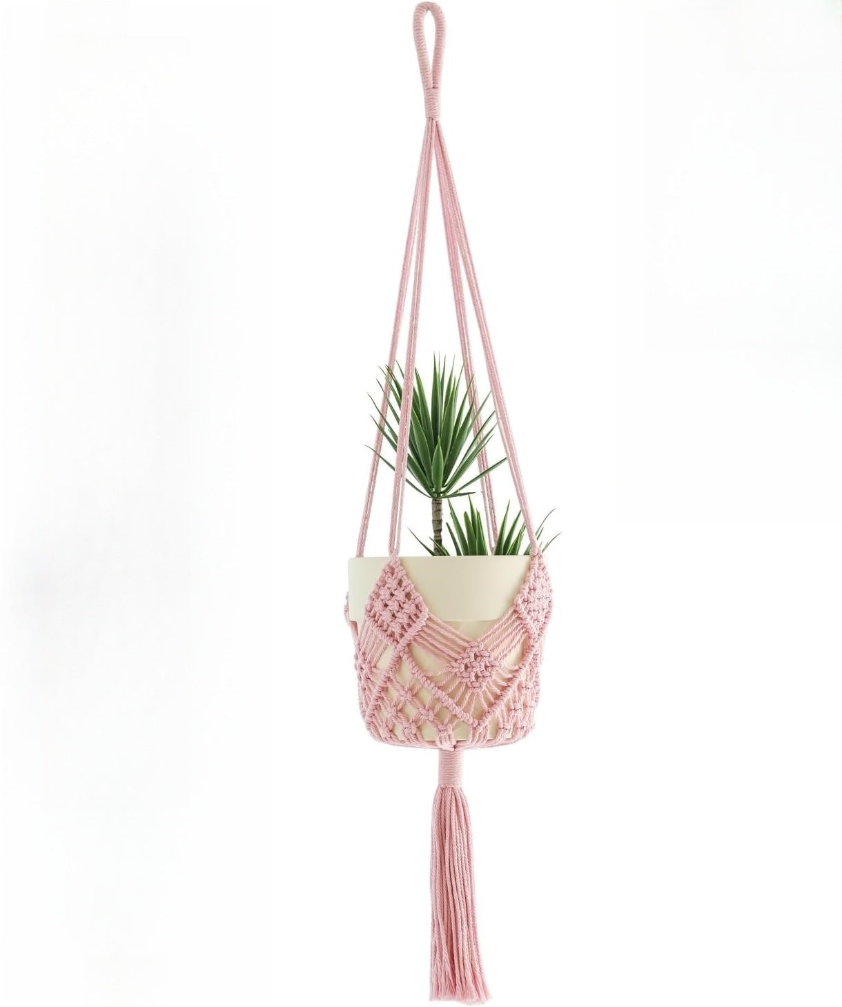 Decorative net plant basket image 2