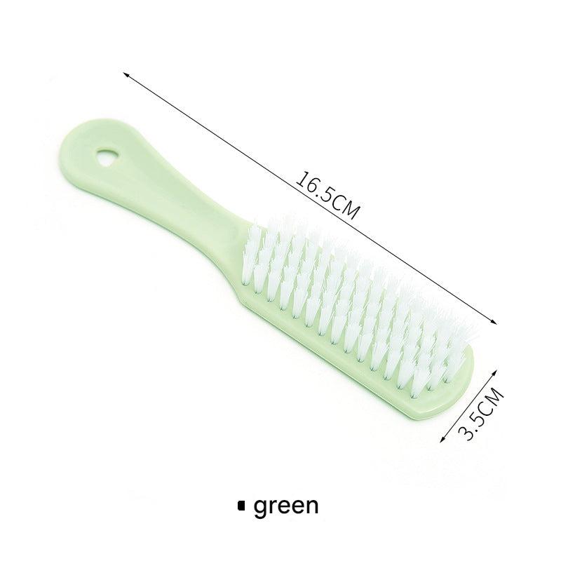 Pink long handle cleaning brush