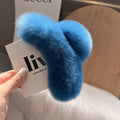 Blue Real Rex Rabbit Fur [Extra Large 15cm]
