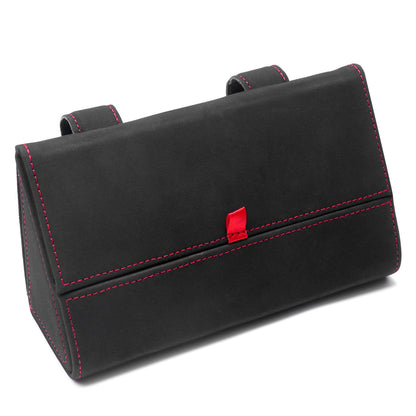 Car visor sunglass organizer