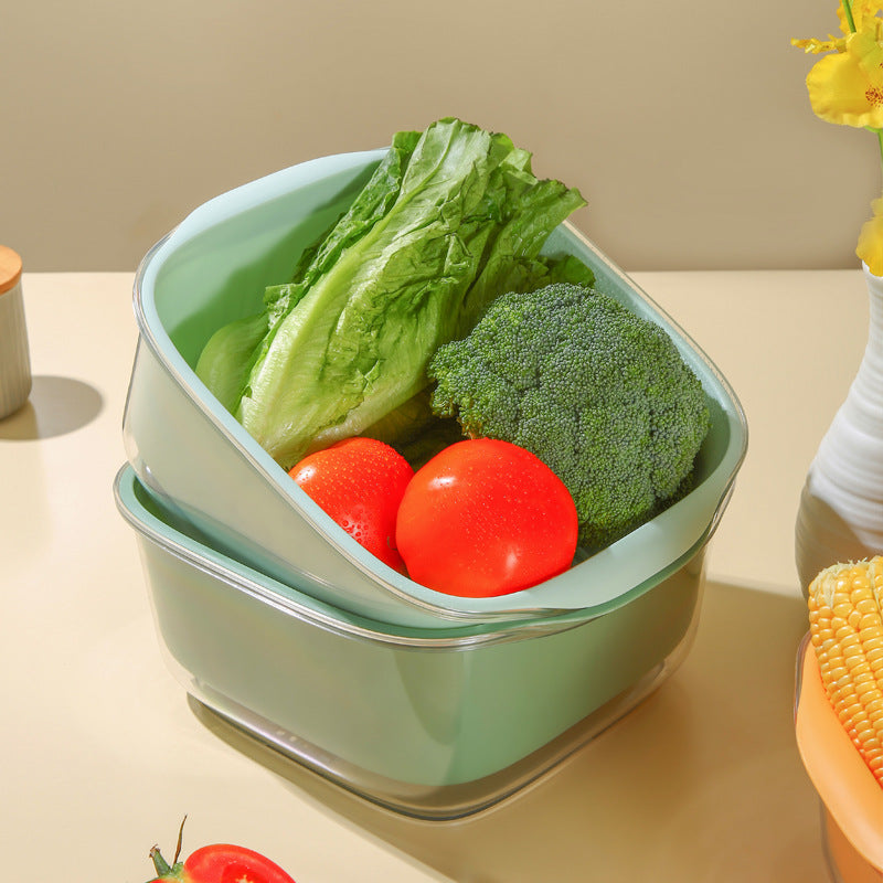 Double Layer Vegetable Washing Basket Image 3