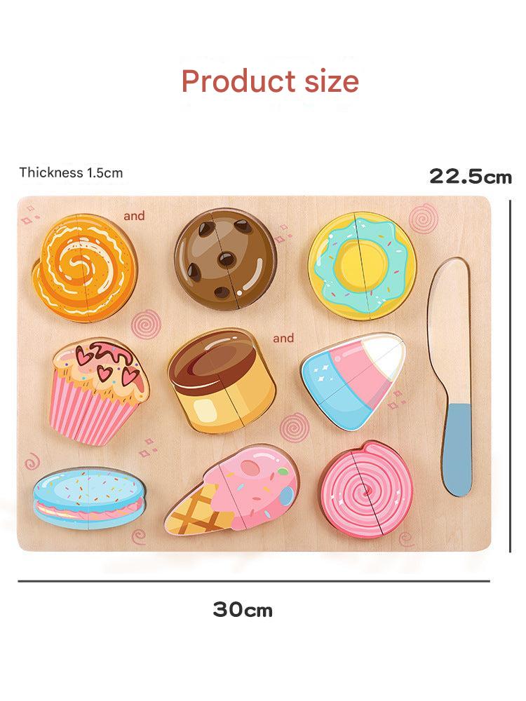 magnetic wooden puzzle set
