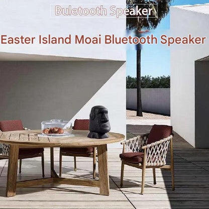 Moai shaped Bluetooth speaker image 3