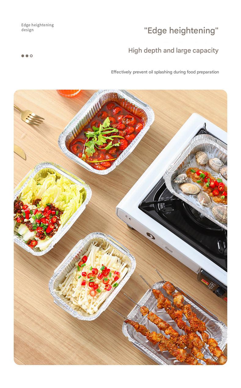 disposable aluminum trays for takeaway