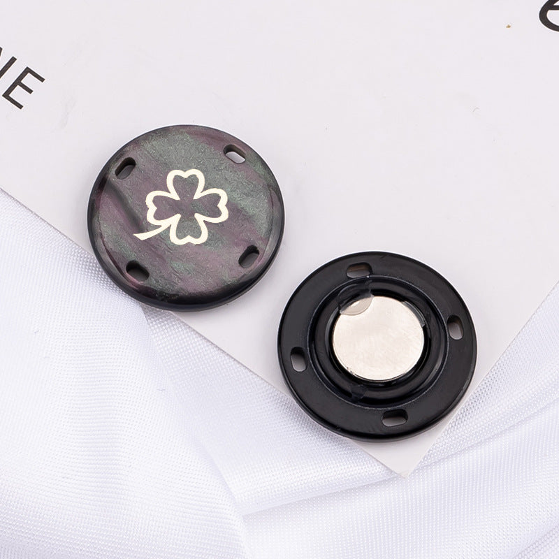 Strong magnetic button for accessories