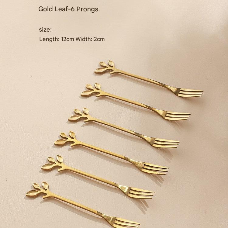 Elegant dessert fork holder image 2