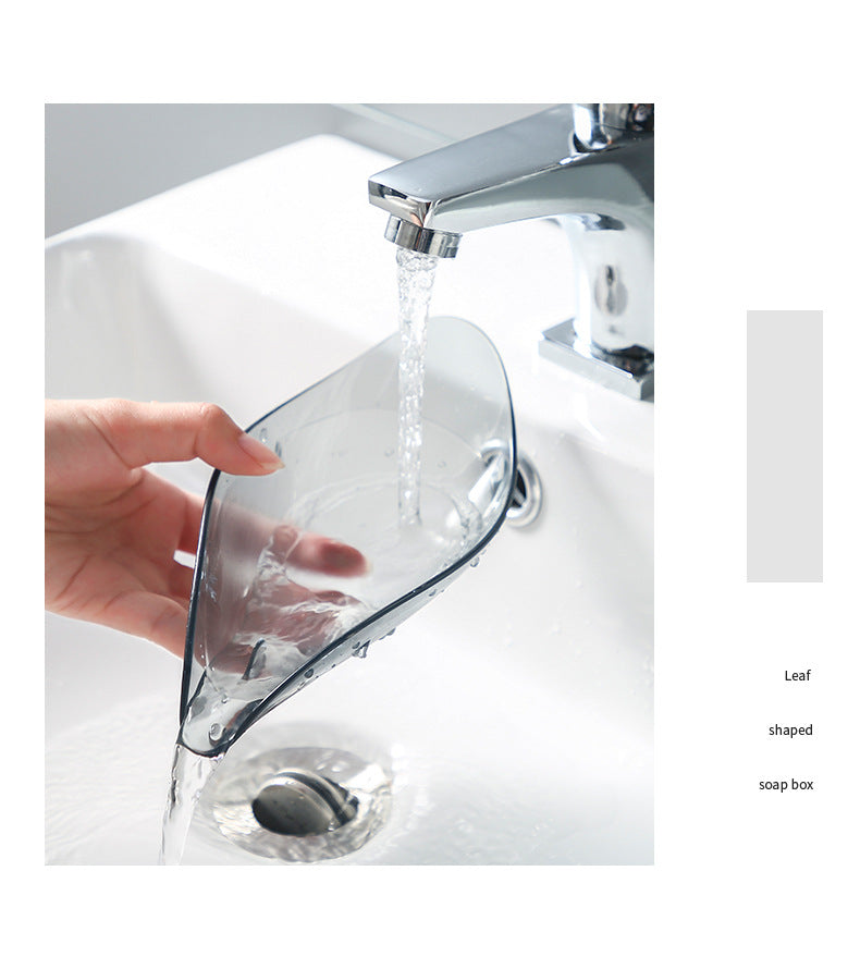 Water-Saving Leaf Soap Holder Image 2