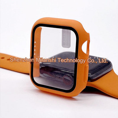 Premium Apple Watch Case with Tempered Glass for Series 1-9 & Ultra - 45mm, 41mm, 49mm Sizes