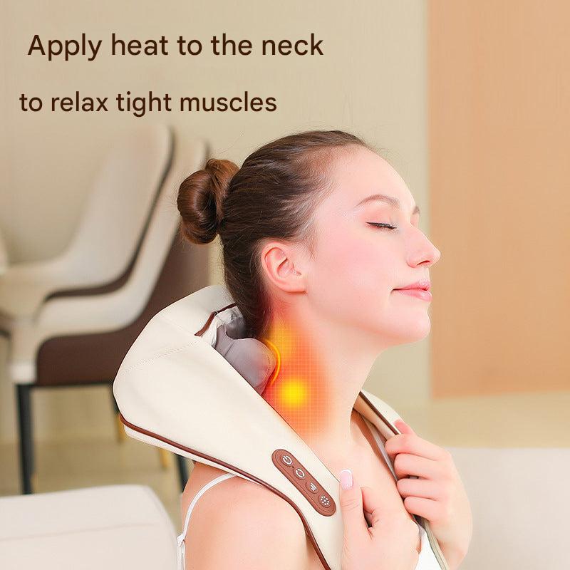 Heated massager for relaxation