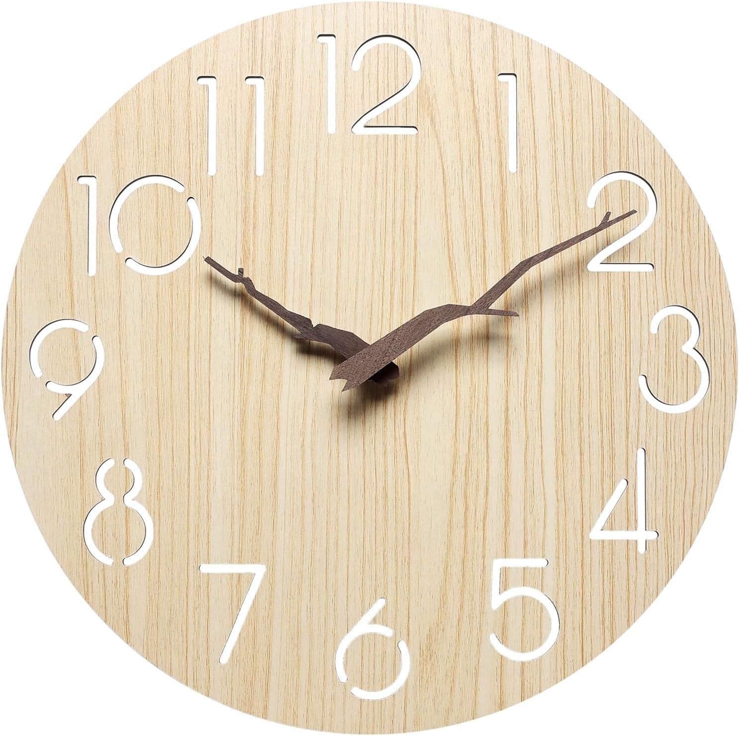 Minimalist wall clock home decor