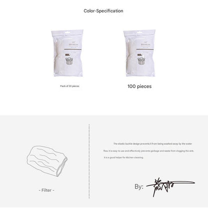 Kitchen waste management with drain filter bags - image 8