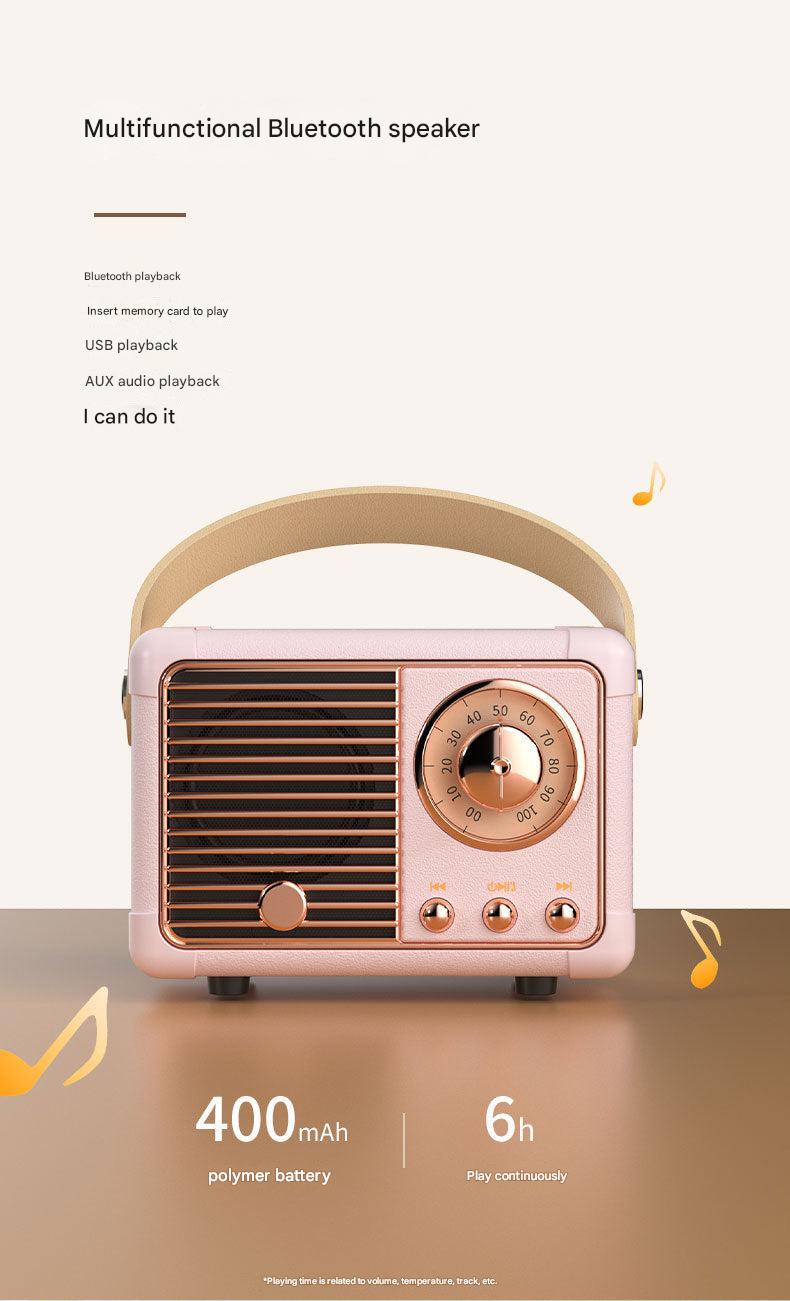 Compact Bluetooth speaker in various colors