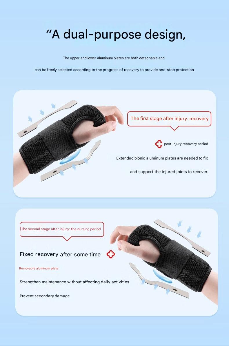 Gray wrist support brace - Image 5