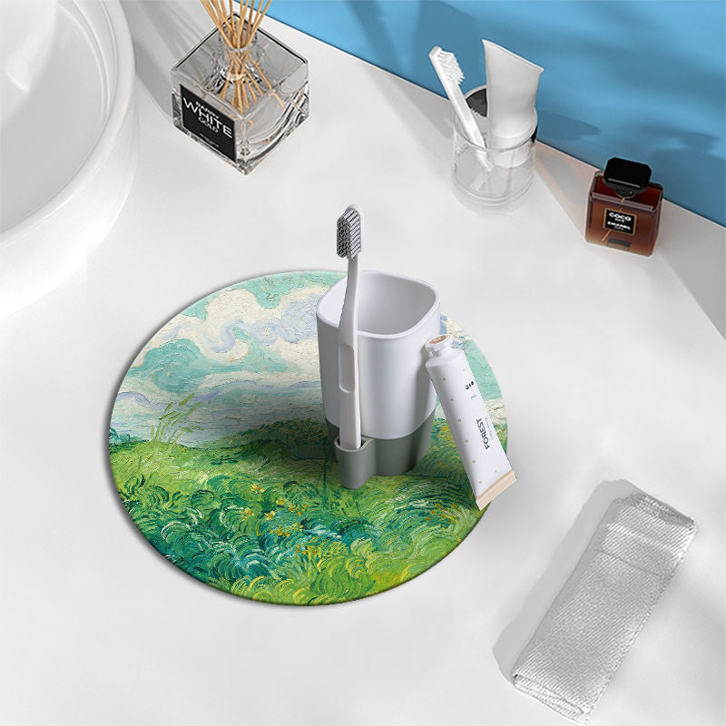 mold-resistant sink mat