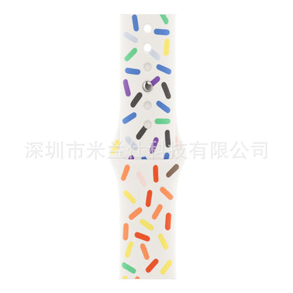 silicone sport watch band
