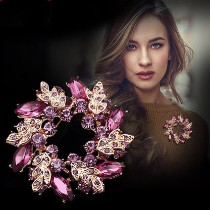 brooch for scarf and shawl fastening