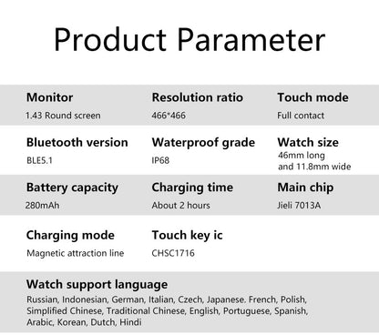 User wearing fitness watch during workout