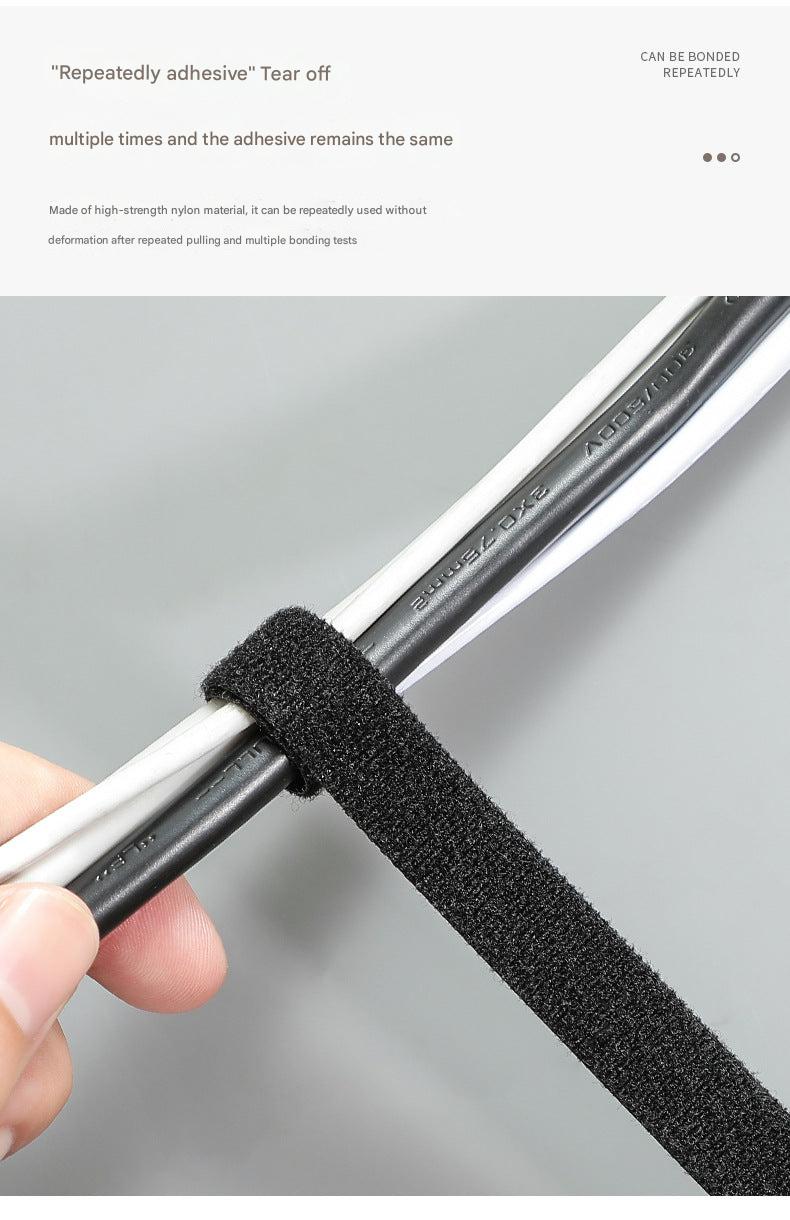 Velcro cable tie in use on electronic devices - image 6