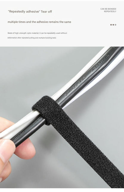 Velcro cable tie in use on electronic devices - image 6