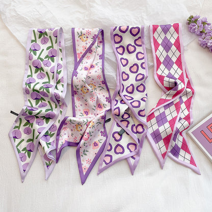 colorful women's scarf headband image 5