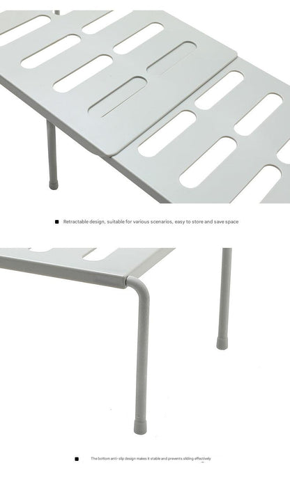 Plastic Shoe Rack Side View Image 2