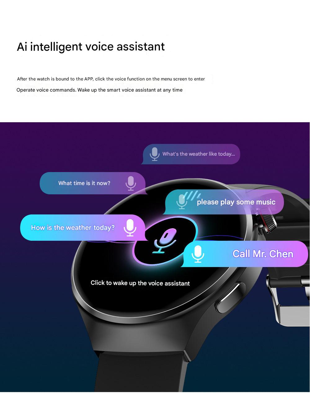 Heart Rate Monitoring Smartwatch