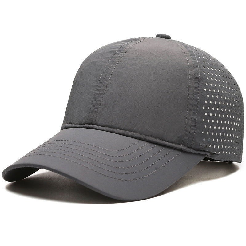 Men's breathable baseball cap front view