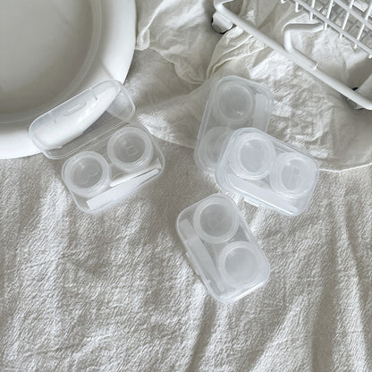 Colorful contact lens case in various designs