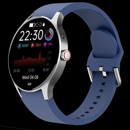 Smart fitness watch with music playback feature